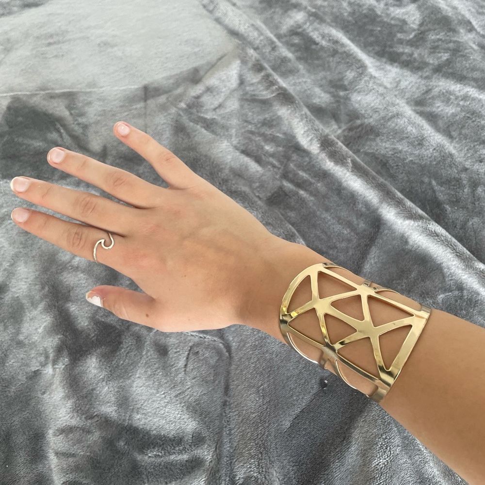 Gold Cuff Bracelet